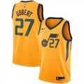 Men's Utah Jazz Rudy Gobert #27 Nike Gold Replica Swingman NBA Jersey - Statement Edition