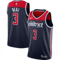 Men's Washington Wizards Bradley Beal #3 Nike Navy Swingman NBA Jersey - Statement Edition