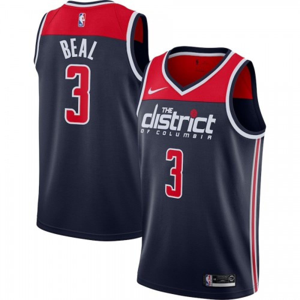 Men's Washington Wizards Bradley Beal #3 Nike Navy Swingman NBA Jersey - Statement Edition