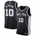 Men's San Antonio Spurs DeMar DeRozan #10 Nike Black Swingman NBA Jersey - Icon Edition