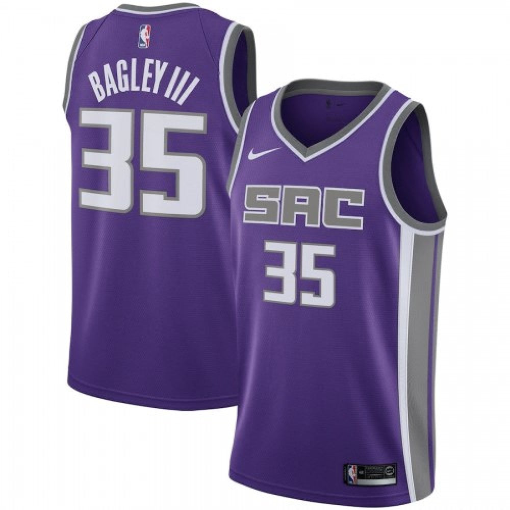 Men's Sacramento Kings Marvin Bagley III #35 Nike Purple Swingman NBA Jersey - Icon Edition