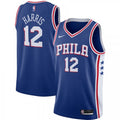 Men's Philadelphia 76ers Tobias Harris #12 Nike Royal 2020/21 Swingman NBA Jersey - Icon Edition