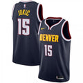 Men's Denver Nuggets Nikola Jokic #15 Nike Navy Swingman NBA Jersey - Icon Edition