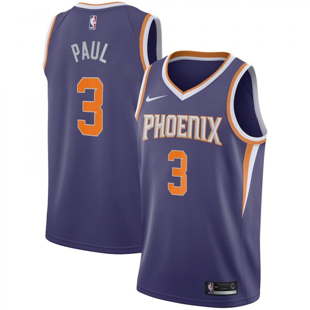 Men's Phoenix Suns Chris Paul #3 Nike Purple 2020/21 Swingman NBA Jersey - Icon Edition