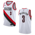 Men's Portland Trail Blazers C.J McCollum #3 Nike White Swingman NBA NBA Jersey - Association Edition