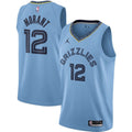 Men's Memphis Grizzlies Ja Morant Jordan Light Blue 2020/21 Swingman NBA Jersey - Statement Edition