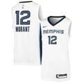 Men's Memphis Grizzlies Ja Morant Nike White 2020/21 Swingman NBA Jersey C Association Edition