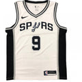 Men's San Antonio Spurs Tony Parker #9 Nike White 2020/21 Swingman NBA Jersey - Association Edition