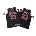 Men's Chicago Bulls Michael Jordan #23  Black Swingman NBA Jersey