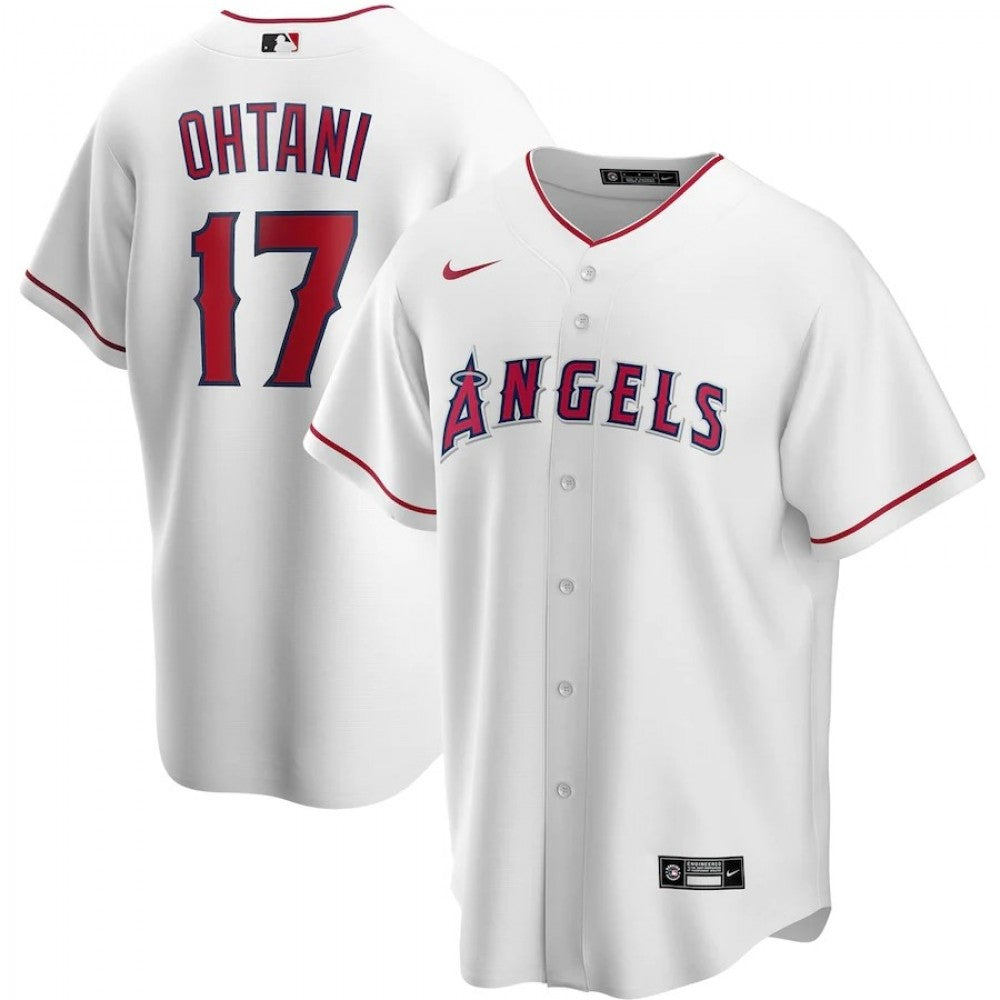 Men's Los Angeles Angels Shohei Ohtani #17 Nike White Home 2020 MLB Jersey