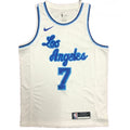Men's Los Angeles Lakers Carmelo Anthony #7 Nike White Swingman NBA NBA Jersey - Classic Edition