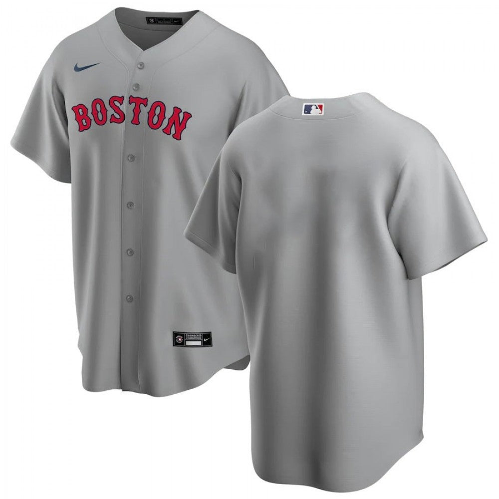 Men's Boston Red Sox Nike Gray Road 2020 MLB Jersey