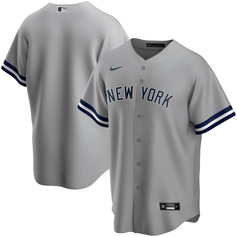 Men's New York Yankees Nike Gray Road 2020 MLB Jersey