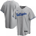 Men's Los Angeles Dodgers Nike Gray Road 2020 MLB Jersey