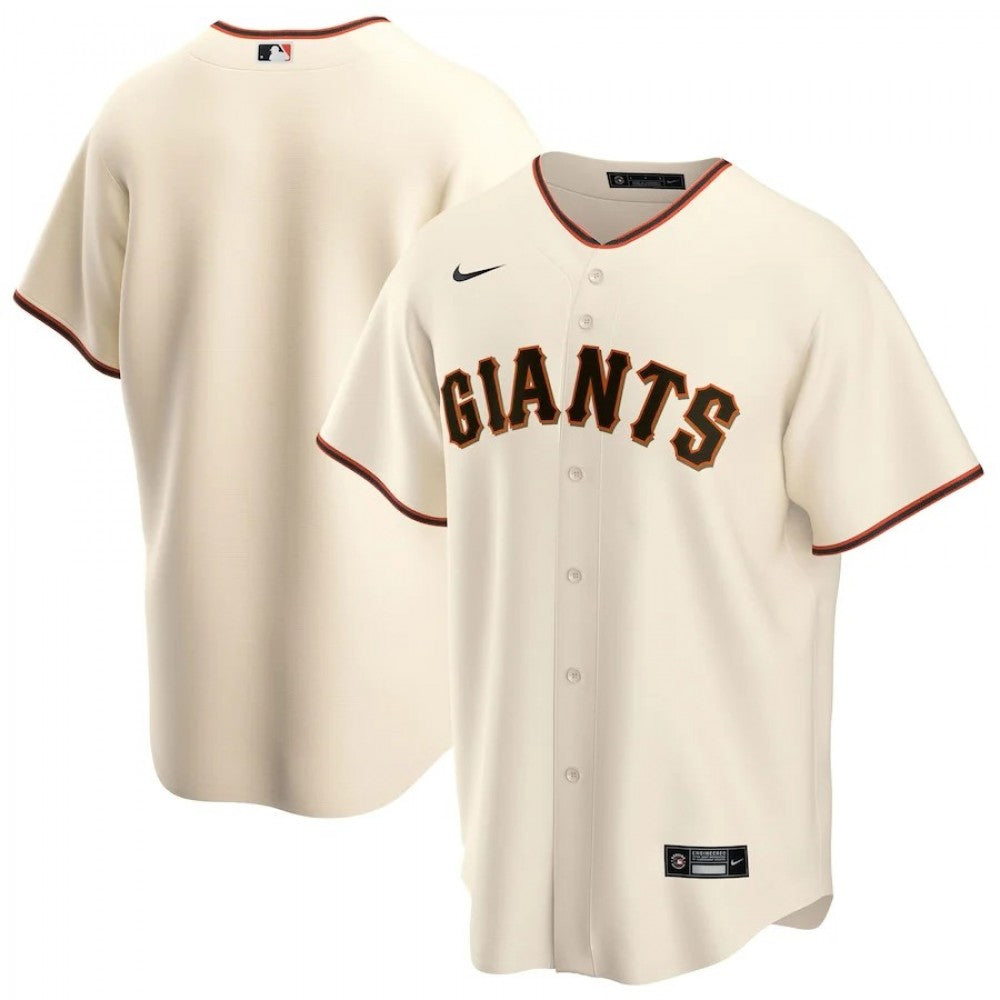 Men's San Francisco Giants Nike Cream Home 2020 MLB Jersey