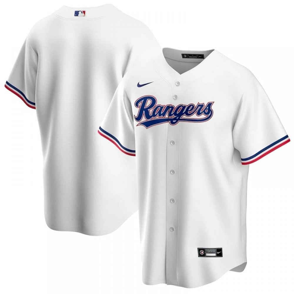 Men's Texas Rangers Nike White Home 2020 MLB Jersey