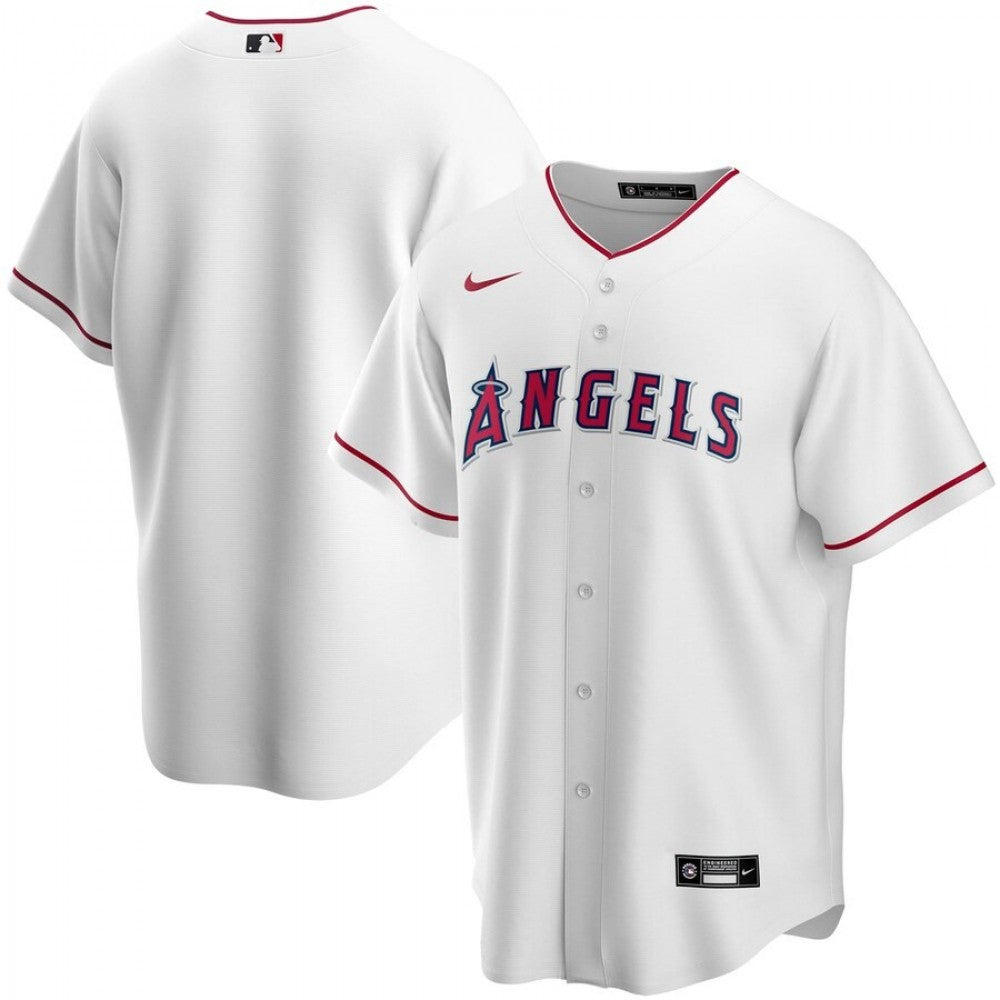 Men's Los Angeles Angels Nike White Home 2020 MLB Jersey