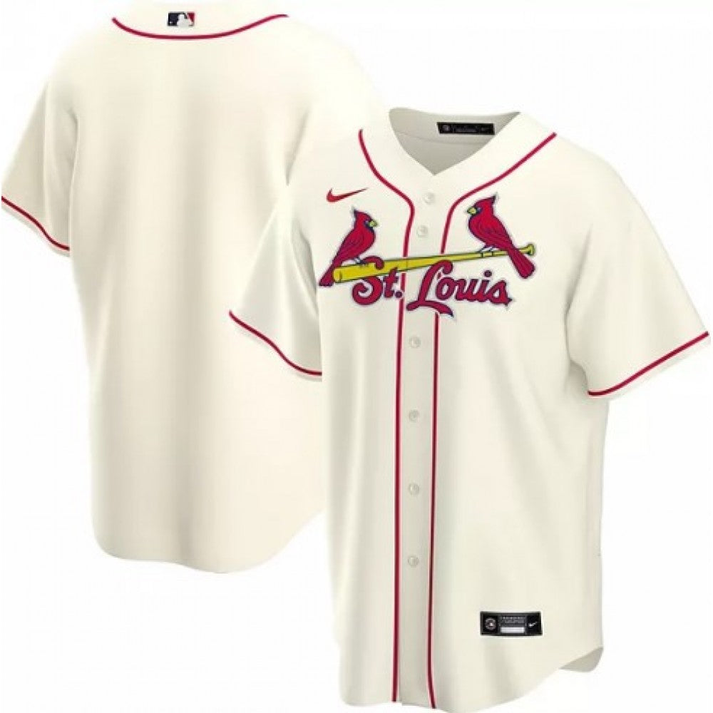 Men's St. Louis Cardinals Nike Cream Alternate 2020 MLB Jersey