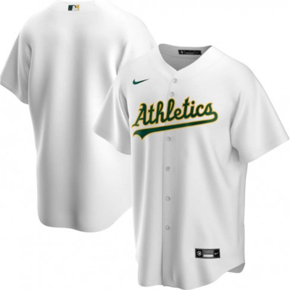 Men's Oakland Athletics Nike White Home 2020 MLB Jersey