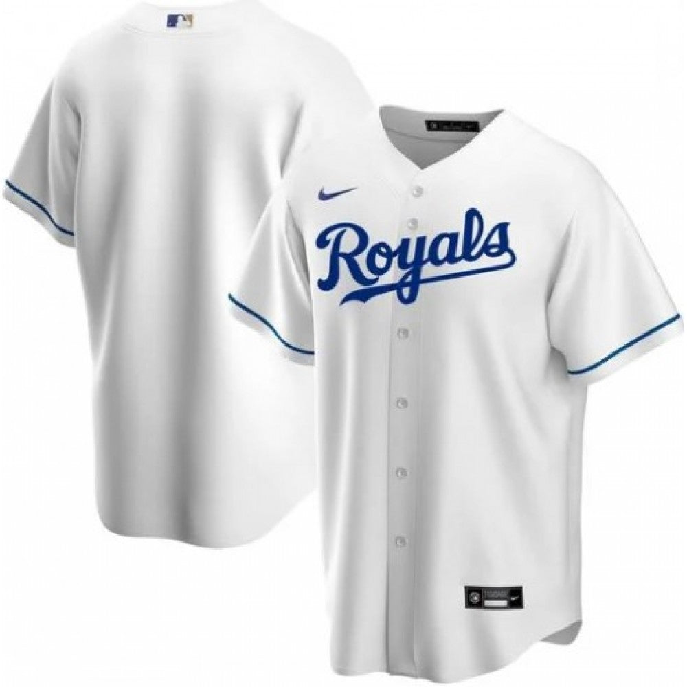 Men's Kansas City Royals Nike White Home 2020 MLB Jersey