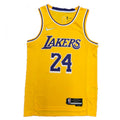Men's Los Angeles Lakers Kobe Bryant #24 Nike Gold 2021/22 Swingman NBA Jersey - Icon Edition