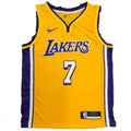 Men's Los Angeles Lakers Carmelo Anthony #7 Nike Yellow Swingman NBA Jersey - Icon Edition