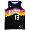 Men's Phoenix Suns Steve Nash #13 Nike Black 2021 Swingman NBA Jersey - City Edition