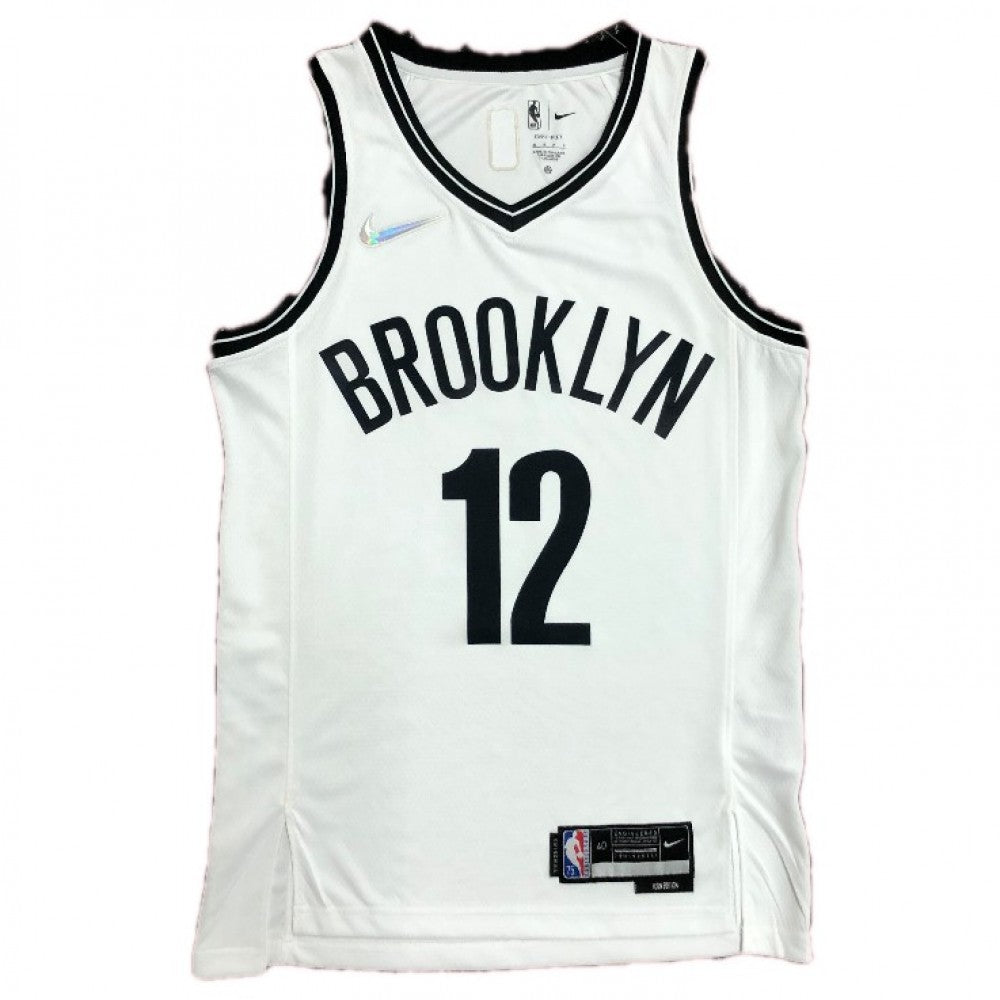 Men's Brooklyn Nets Devin Harris #12 Nike White 2021 Swingman NBA NBA Jersey - Icon Edition
