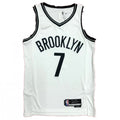 Men's Brooklyn Nets Kevin Durant #7 Nike White 2021 Swingman NBA NBA Jersey - Icon Edition