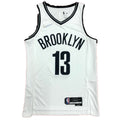 Men's Brooklyn Nets James Harden #13 Nike White 2021 Swingman NBA NBA Jersey - Icon Edition