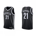 Men's Brooklyn Nets LaMarcus Aldridge #21 Nike Black 2021 Swingman NBA NBA Jersey - Icon Edition