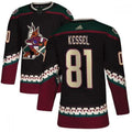 Men's Arizona Coyotes Phil Kessel #81 adidas Black Alternate Authentic NHL Jersey