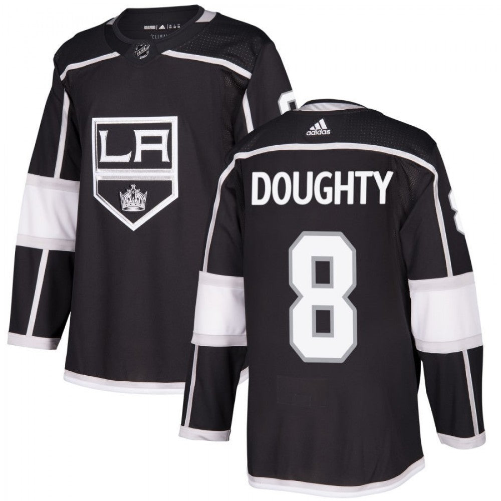 Men's Los Angeles Kings Drew Doughty #8 adidas Black Authentic NHL Jersey