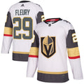 Men's Vegas Golden Knights Marc-Andr Fleury #29 Adidas White Authentic Player NHL Jersey