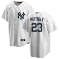 Men's New York Yankees Don Mattingly #23 Nike White Home 2020 MLB Jersey
