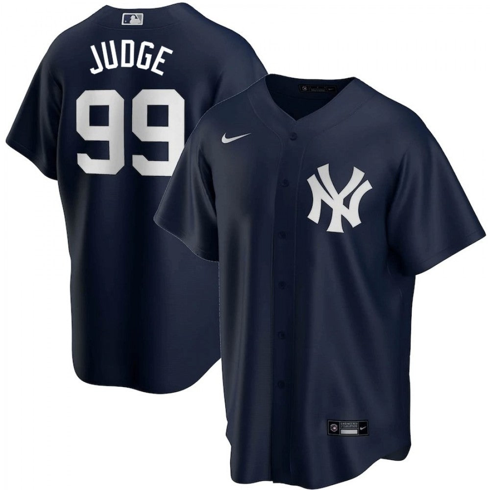 Men's New York Yankees Aaron Judge #99 Nike Navy Home 2020 MLB Jersey