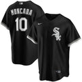 Men's Chicago White Sox Yon Moncada #10 Nike Black Home 2020 MLB Jersey
