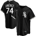 Men's Chicago White Sox Eloy Jimenez #74 Nike Black Alternate MLB Jersey