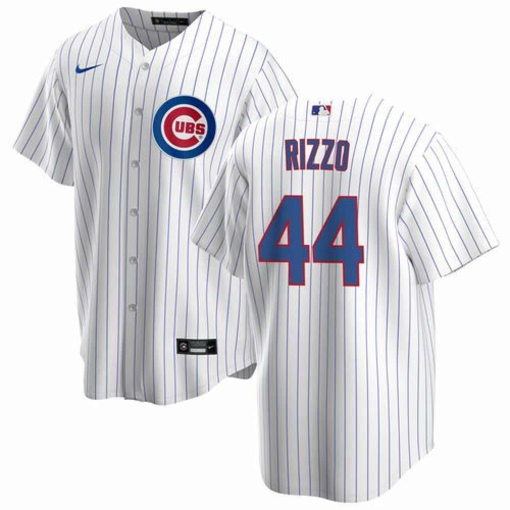 Men's Chicago Cubs Anthony Rizzo #44 Nike White Home Player MLB Jersey