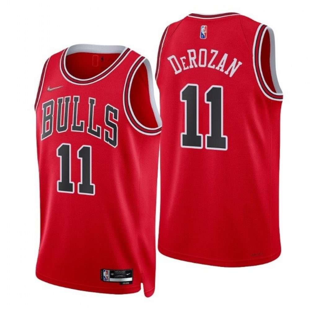 Men's Chicago Bulls Chicago Bulls DeRozan #11 Red 2021Swingman NBA NBA Jersey - Icon Edition