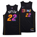 Men's Miami Heat JIMMY BUTLER #22 Nike Black 2021/22 Swingman NBA Jersey - City Edition