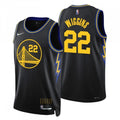Men's Golden State Warriors Andrew Wiggins #22 Black 2021/22 Swingman NBA Jersey - City Edition