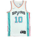 Men's San Antonio Spurs DeMar DeRozan #10 Nike White 2021/22 Swingman NBA Jersey - City Edition