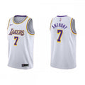 Men's Los Angeles Lakers Carmelo Anthony #7 Nike White 2020/21 Swingman NBA Jersey - Association Edition