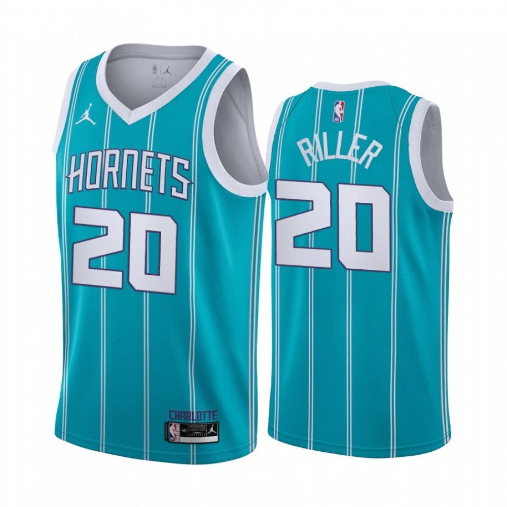 Men's Charlotte Hornets Hayward #20 Jordan Brand Blue 20/21 Swingman NBA Jersey - Association Edition