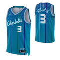 Men's Charlotte Hornets Terry Rozier #3 Nike Blue 2021/22 Swingman NBA NBA Jersey - City Edition