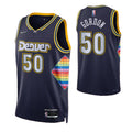Men's Denver Nuggets Aaron Gordon #50 Nike Navy 2021/22 Swingman NBA NBA Jersey - City Edition