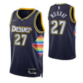 Men's Denver Nuggets Jamal Murray #27 Nike Navy 2021/22 Swingman NBA NBA Jersey - City Edition