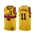 Men's Atlanta Hawks Trae Young #11 Nike Yellow 2021/22 Swingman NBA NBA Jersey - City Edition