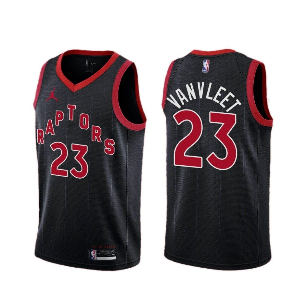 Men's Toronto Raptors Fred VanVleet #23 Jordan Blue 2021 Swingman NBA NBA Jersey - Statement Edition